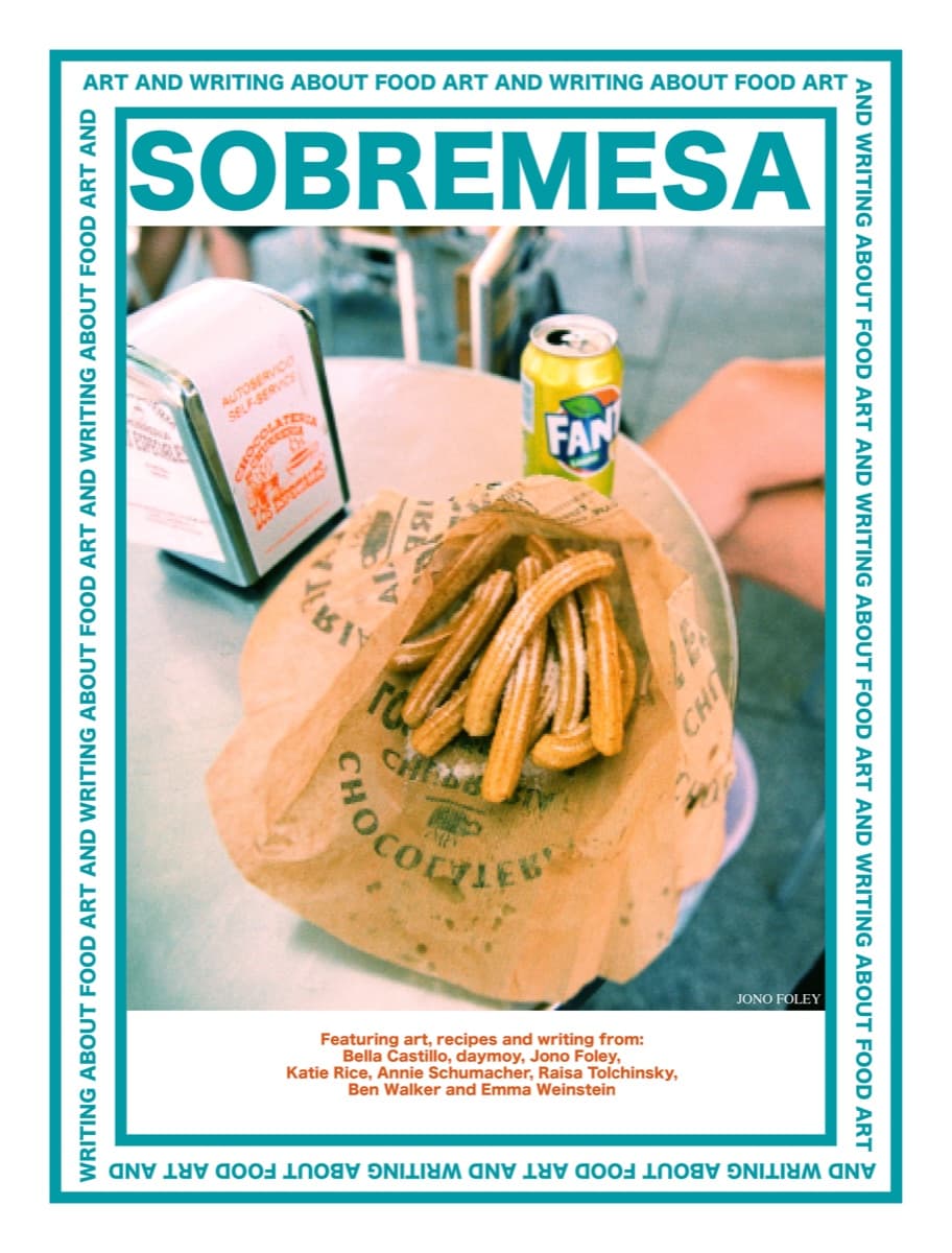 Sobremesa Magazine, Volume 2 cover