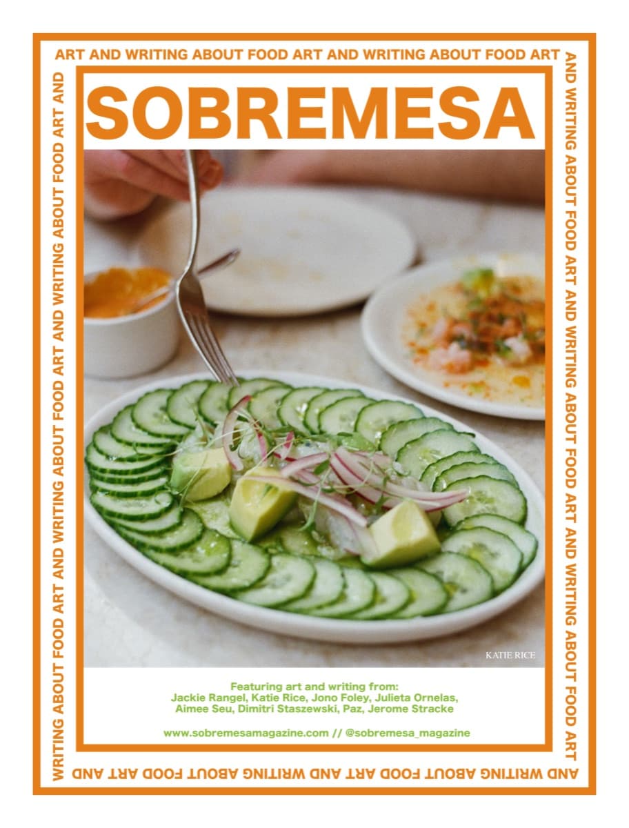 Sobremesa Magazine, Volume 4 cover
